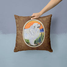 Load image into Gallery viewer, Great Pyrenees Throw Pillow - 14x14 Decorative Pillow – Art for Your Home &amp; Patio
