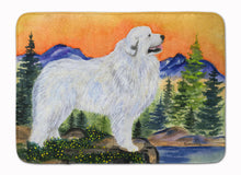 Load image into Gallery viewer, Great Pyrenees Machine Washable Memory Foam Mat SS8183RUG