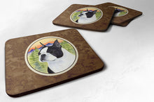 Load image into Gallery viewer, Boston Terrier Coasters - Set of 4 Lightweight Foam, Absorbent Drink Coasters