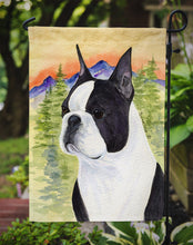 Load image into Gallery viewer, Boston Terrier Garden Flag – Decorative Outdoor Yard Flag