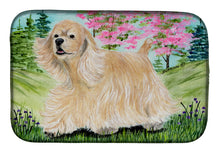 Load image into Gallery viewer, Cocker Spaniel Dish Drying Mat – Absorbent, Artistic Kitchen Essentials SS8189DDM