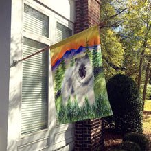 Load image into Gallery viewer, Keeshond Flag Canvas House Size