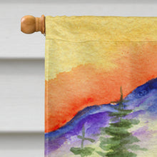 Load image into Gallery viewer, Keeshond Flag Canvas House Size