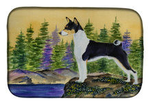 Load image into Gallery viewer, Basenji Dish Drying Mat – Absorbent, Artistic Kitchen Essentials SS8201DDM