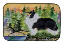 Load image into Gallery viewer, Collie Dish Drying Mat – Absorbent, Artistic Kitchen Essentials SS8203DDM