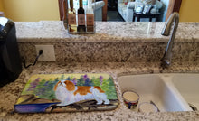Load image into Gallery viewer, English Toy Spaniel Dish Drying Mat – Absorbent, Artistic Kitchen Essentials SS8204DDM
