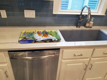 Load image into Gallery viewer, English Toy Spaniel Dish Drying Mat – Absorbent, Artistic Kitchen Essentials SS8204DDM