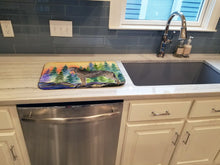 Load image into Gallery viewer, Irish Wolfhound Dish Drying Mat – Absorbent, Artistic Kitchen Essentials SS8205DDM