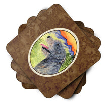 Load image into Gallery viewer, Irish Wolfhound Coasters - Set of 4 Lightweight Foam, Absorbent Drink Coasters