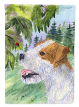 Load image into Gallery viewer, Jack Russell Terrier Garden Flag – Decorative Outdoor Yard Flag