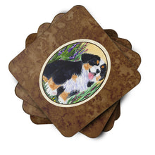 Load image into Gallery viewer, Bernese Mountain Dog Coasters - Set of 4 Lightweight Foam, Absorbent Drink Coasters