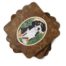 Load image into Gallery viewer, Entlebucher Mountain Dog Coasters - Set of 4 Lightweight Foam, Absorbent Drink Coasters