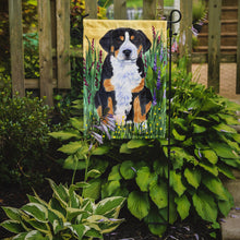 Load image into Gallery viewer, Greater Swiss Mountain Dog Garden Flag – Decorative Outdoor Yard Flag