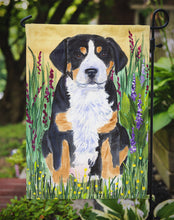 Load image into Gallery viewer, Greater Swiss Mountain Dog Garden Flag – Decorative Outdoor Yard Flag
