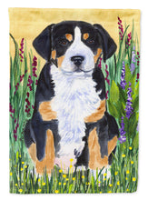 Load image into Gallery viewer, Greater Swiss Mountain Dog Garden Flag – Decorative Outdoor Yard Flag