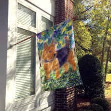 Load image into Gallery viewer, Norwich Terrier Flag Canvas House Size