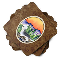 Load image into Gallery viewer, Dandie Dinmont Terrier Coasters - Set of 4 Lightweight Foam, Absorbent Drink Coasters
