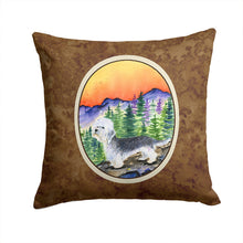 Load image into Gallery viewer, Dandie Dinmont Terrier Throw Pillow - 14x14 Decorative Pillow – Art for Your Home &amp; Patio
