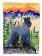 Load image into Gallery viewer, Kerry Blue Terrier Garden Flag – Decorative Outdoor Yard Flag
