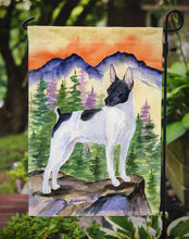 Load image into Gallery viewer, Rat Terrier Garden Flag – Decorative Outdoor Yard Flag