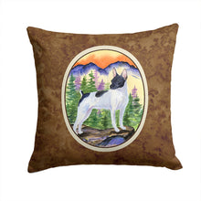 Load image into Gallery viewer, Rat Terrier Throw Pillow - 14x14 Decorative Pillow – Art for Your Home &amp; Patio SS8224PW1414