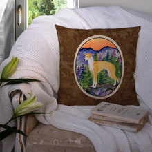 Load image into Gallery viewer, Italian Greyhound Throw Pillow - 14x14 Decorative Pillow – Art for Your Home &amp; Patio