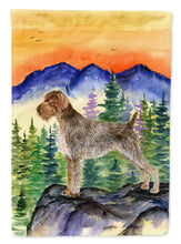 Load image into Gallery viewer, German Wirehaired Pointer Flag Canvas House Size