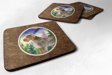 Load image into Gallery viewer, German Wirehaired Pointer Coasters - Set of 4 Lightweight Foam, Absorbent Drink Coasters