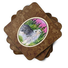 Load image into Gallery viewer, Borzoi Coasters - Set of 4 Lightweight Foam, Absorbent Drink Coasters