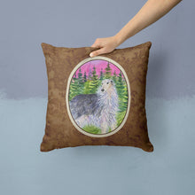 Load image into Gallery viewer, Borzoi Throw Pillow - 14x14 Decorative Pillow – Art for Your Home &amp; Patio