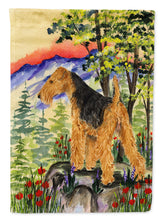 Load image into Gallery viewer, Lakeland Terrier Flag Canvas House Size