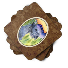 Load image into Gallery viewer, Cesky Terrier Coasters - Set of 4 Lightweight Foam, Absorbent Drink Coasters