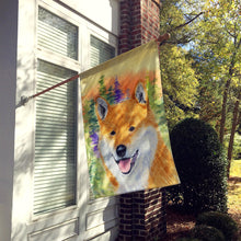 Load image into Gallery viewer, Shiba Inu Flag Canvas House Size