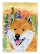 Load image into Gallery viewer, Shiba Inu Flag Canvas House Size