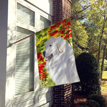 Load image into Gallery viewer, Great Pyrenees Flag Canvas House Size