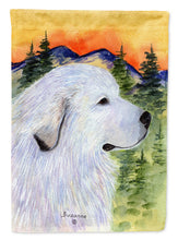 Load image into Gallery viewer, Great Pyrenees Flag Canvas House Size