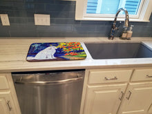 Load image into Gallery viewer, Great Pyrenees Dish Drying Mat – Absorbent, Artistic Kitchen Essentials SS8240DDM