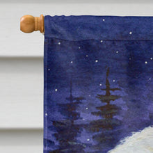 Load image into Gallery viewer, Great Pyrenees Flag Canvas House Size