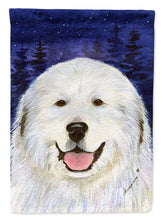 Load image into Gallery viewer, Great Pyrenees Flag Canvas House Size