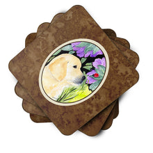 Load image into Gallery viewer, Golden Retriever Coasters - Set of 4 Lightweight Foam, Absorbent Drink Coasters
