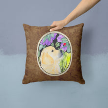 Load image into Gallery viewer, Golden Retriever Throw Pillow - 14x14 Decorative Pillow – Art for Your Home &amp; Patio