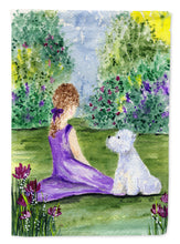 Load image into Gallery viewer, Westie Flag Canvas House Size