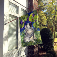 Load image into Gallery viewer, Keeshond Flag Canvas House Size