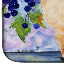 Load image into Gallery viewer, Pomeranian Dish Drying Mat – Absorbent, Artistic Kitchen Essentials SS8251DDM