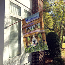 Load image into Gallery viewer, Corgi Flag Canvas House Size