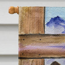 Load image into Gallery viewer, Corgi Flag Canvas House Size