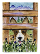 Load image into Gallery viewer, Corgi Flag Canvas House Size