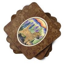 Load image into Gallery viewer, Cairn Terrier Coasters - Set of 4 Lightweight Foam, Absorbent Drink Coasters