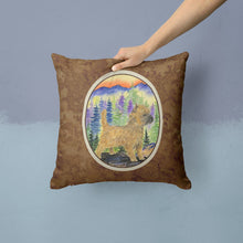 Load image into Gallery viewer, Cairn Terrier Throw Pillow - 14x14 Decorative Pillow – Art for Your Home &amp; Patio