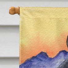 Load image into Gallery viewer, Schnauzer Flag Canvas House Size